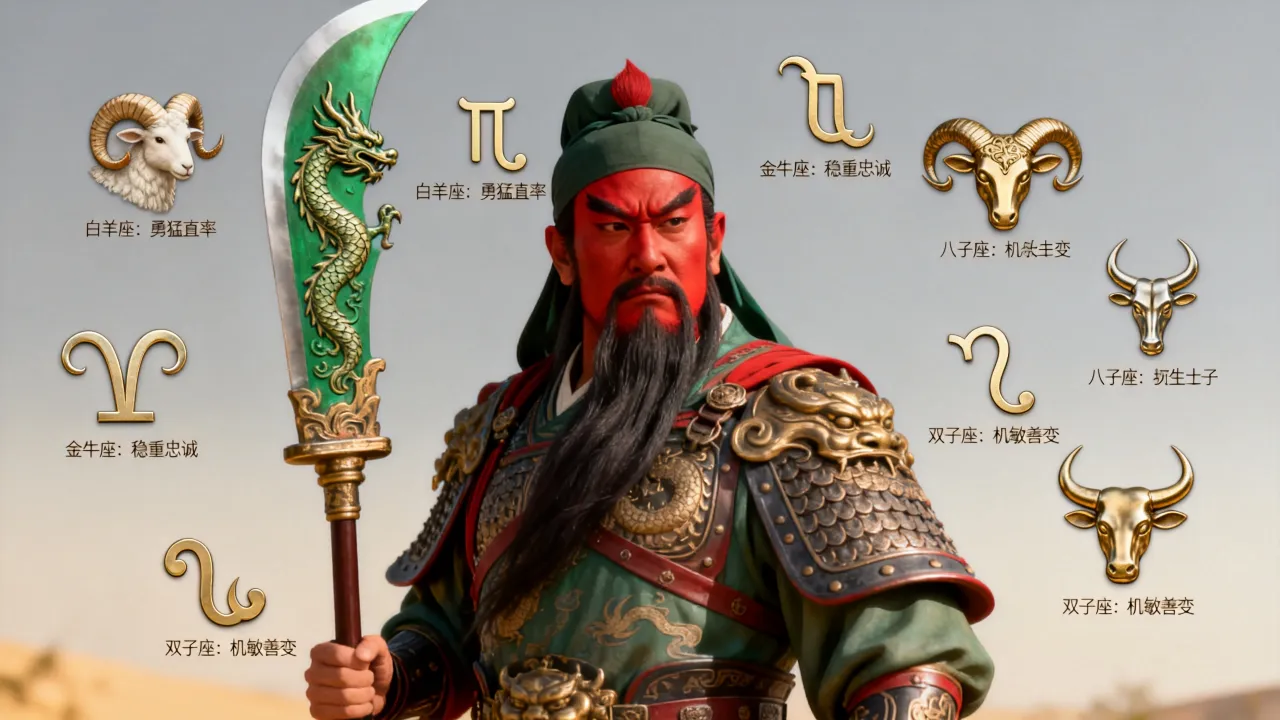 十二星座的关羽是什么性格?,十二星座谁最像关羽 十二星座的关羽是什么性格?,十二星座谁最像关羽
