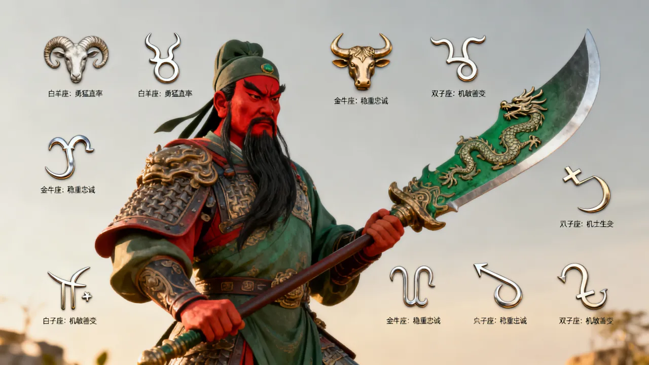 十二星座的关羽是什么性格?,十二星座谁最像关羽 十二星座的关羽是什么性格?,十二星座谁最像关羽