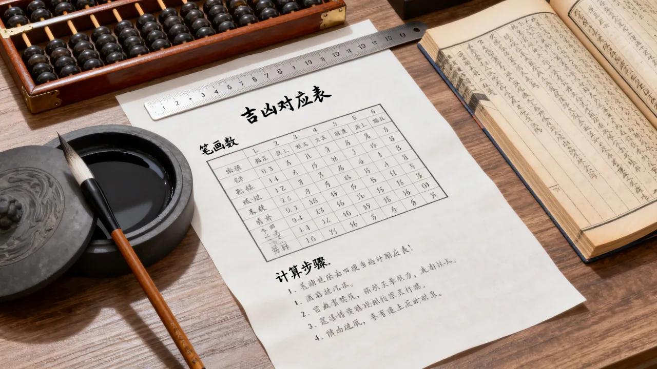 用笔画算吉凶怎么算的，笔画吉凶计算方法有哪些