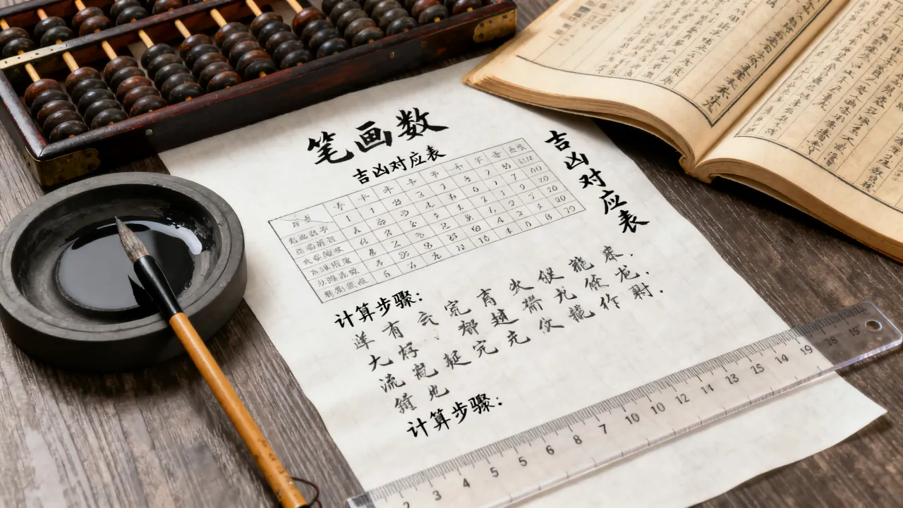 用笔画算吉凶怎么算的，笔画吉凶计算方法有哪些