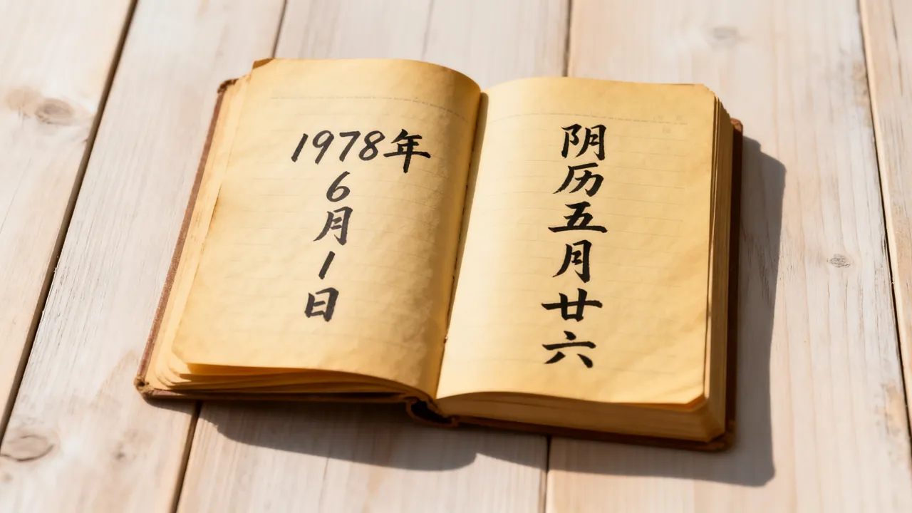 1978年6月1日阴历是几月几号,农历查询换算 1978年6月1日阴历是几月几号,农历查询换算