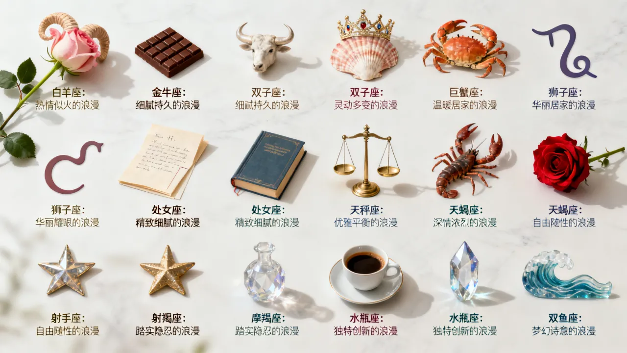 十二星座谁最浪漫?浪漫星座排行大全 十二星座谁最浪漫?浪漫星座排行大全