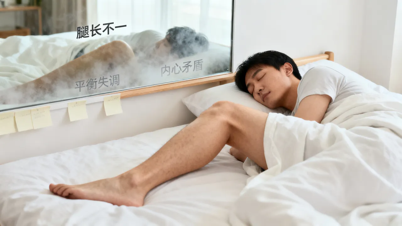 梦到了腿不一样长是什么预兆,周公解梦有何暗示 梦到了腿不一样长是什么预兆,周公解梦有何暗示