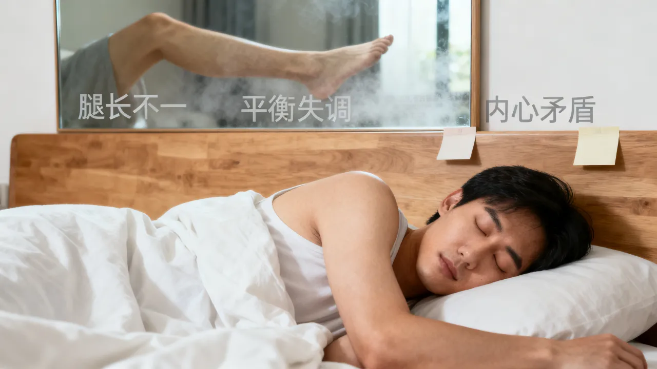 梦到了腿不一样长是什么预兆,周公解梦有何暗示 梦到了腿不一样长是什么预兆,周公解梦有何暗示