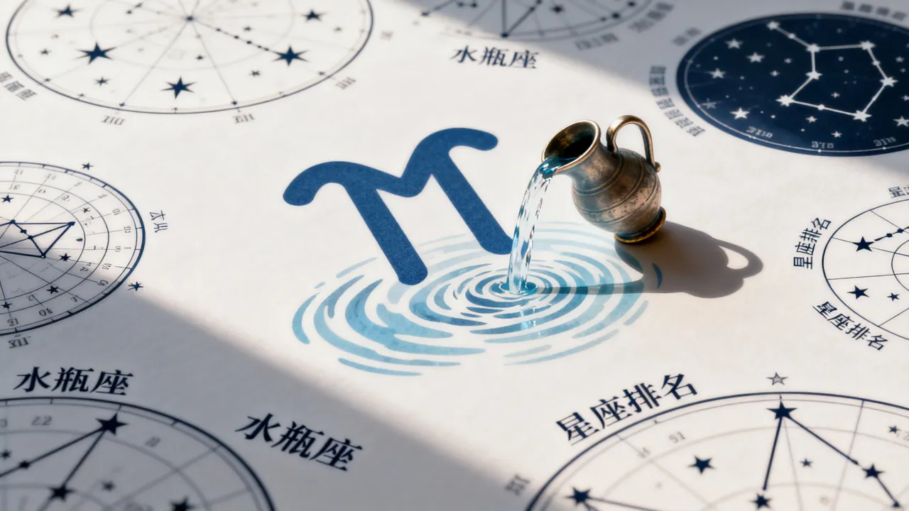 水瓶座凭什么称为十二星座之首？星座排名真相大揭秘