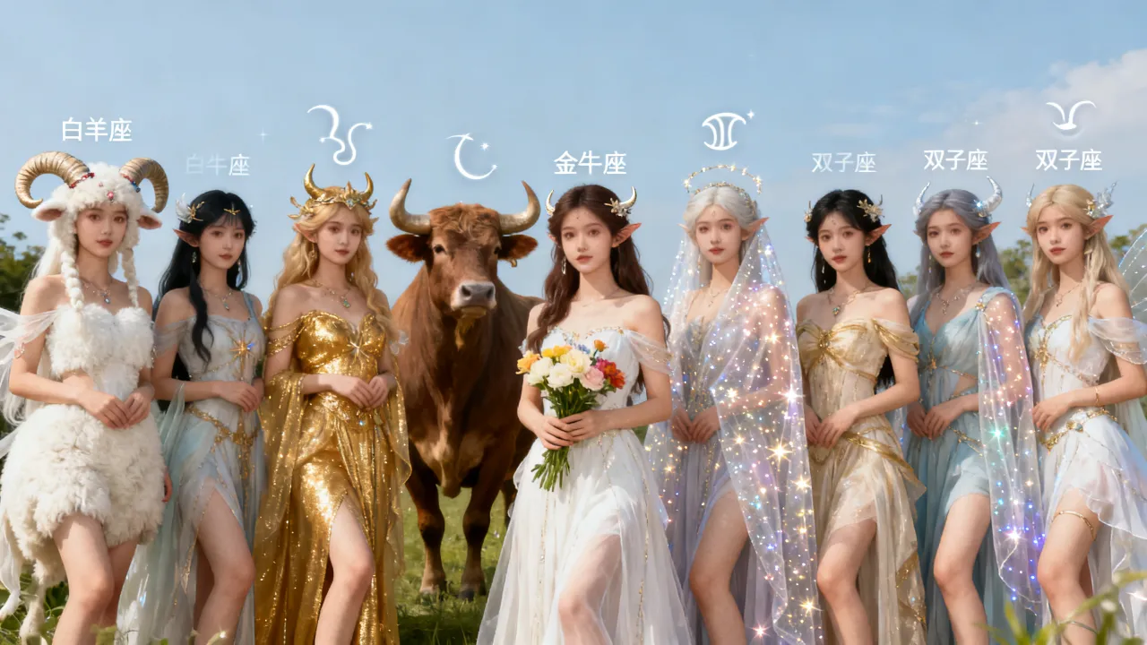 十二星座仙女图哪个最美?十二星座仙女图怎么画 十二星座仙女图哪个最美?十二星座仙女图怎么画