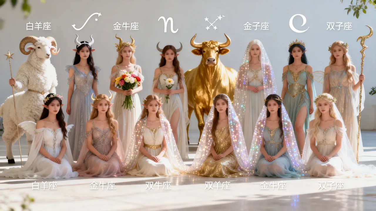 十二星座仙女图哪个最美?十二星座仙女图怎么画 十二星座仙女图哪个最美?十二星座仙女图怎么画