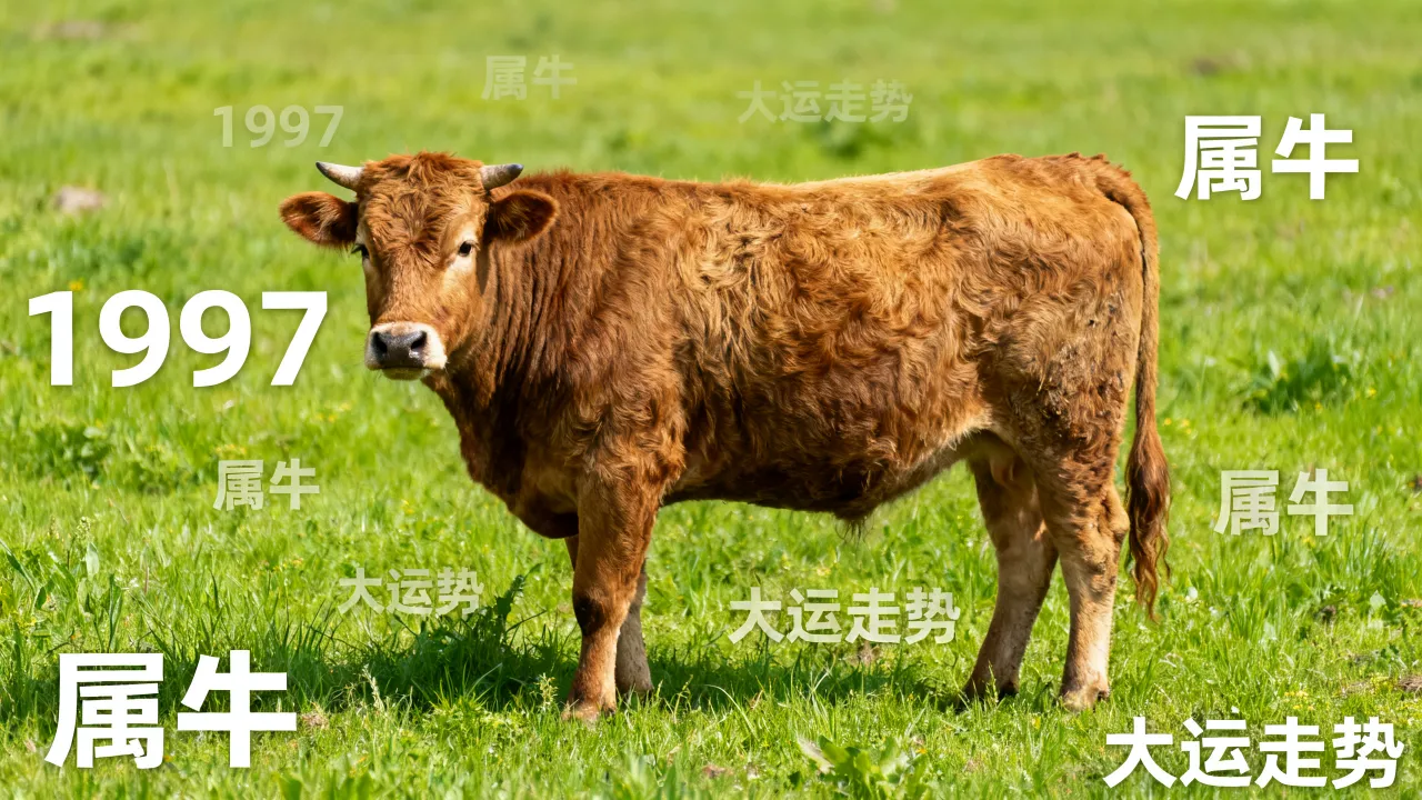 1997属牛命运如何,97年属牛一生大运走势详解 1997属牛命运如何,97年属牛一生大运走势详解
