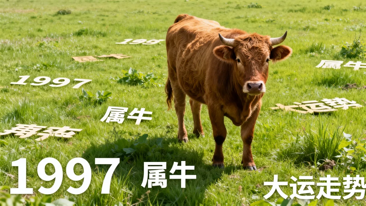 1997属牛命运如何,97年属牛一生大运走势详解 1997属牛命运如何,97年属牛一生大运走势详解