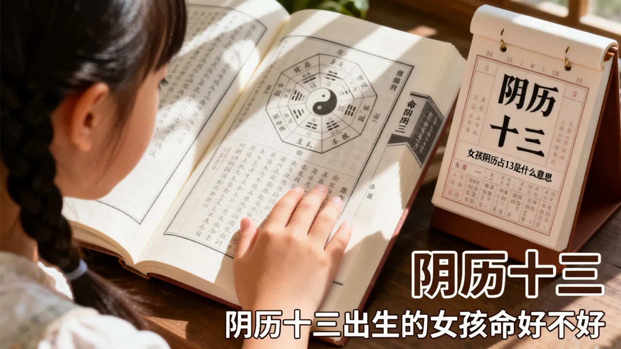 女孩阴历占13是什么意思,阴历十三出生的女孩命好不好 女孩阴历占13是什么意思,阴历十三出生的女孩命好不好