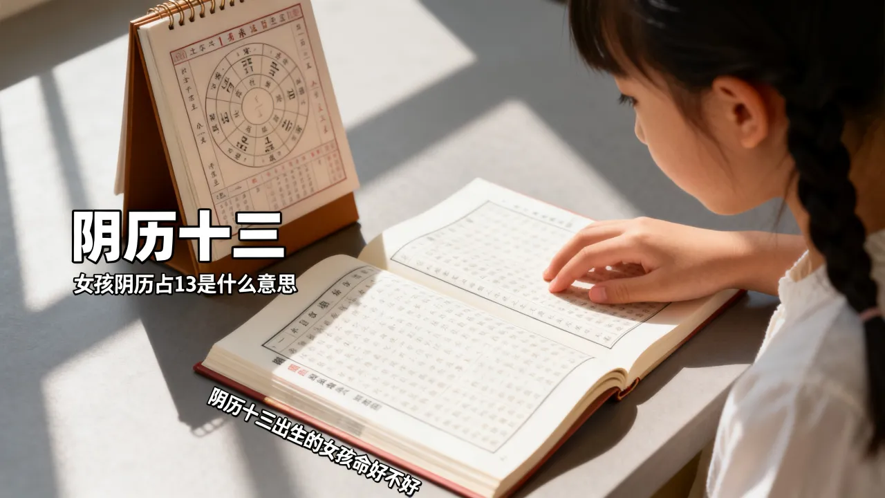 女孩阴历占13是什么意思,阴历十三出生的女孩命好不好 女孩阴历占13是什么意思,阴历十三出生的女孩命好不好