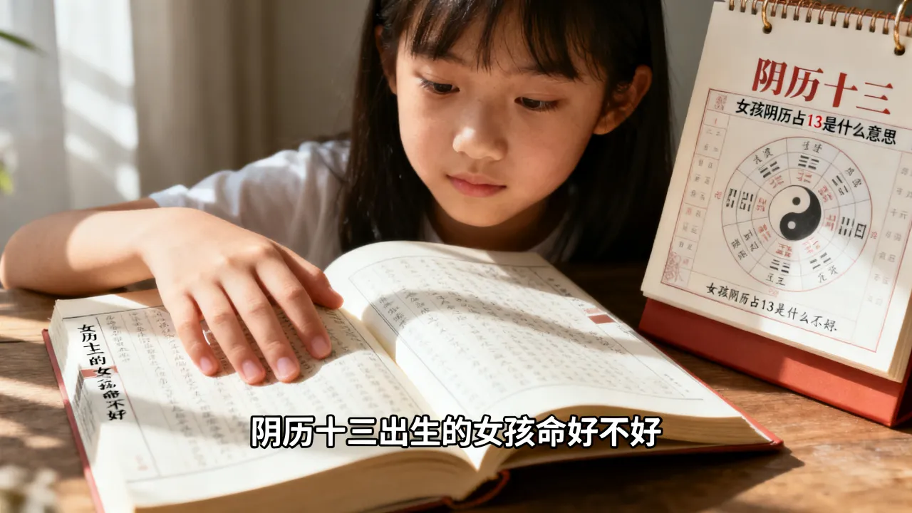 女孩阴历占13是什么意思,阴历十三出生的女孩命好不好 女孩阴历占13是什么意思,阴历十三出生的女孩命好不好