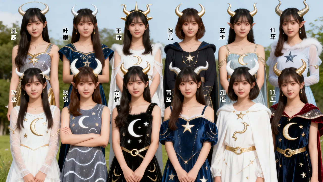 十二星座里谁最美?十二星座女生颜值排行谁最漂亮? 十二星座里谁最美?十二星座女生颜值排行谁最漂亮?