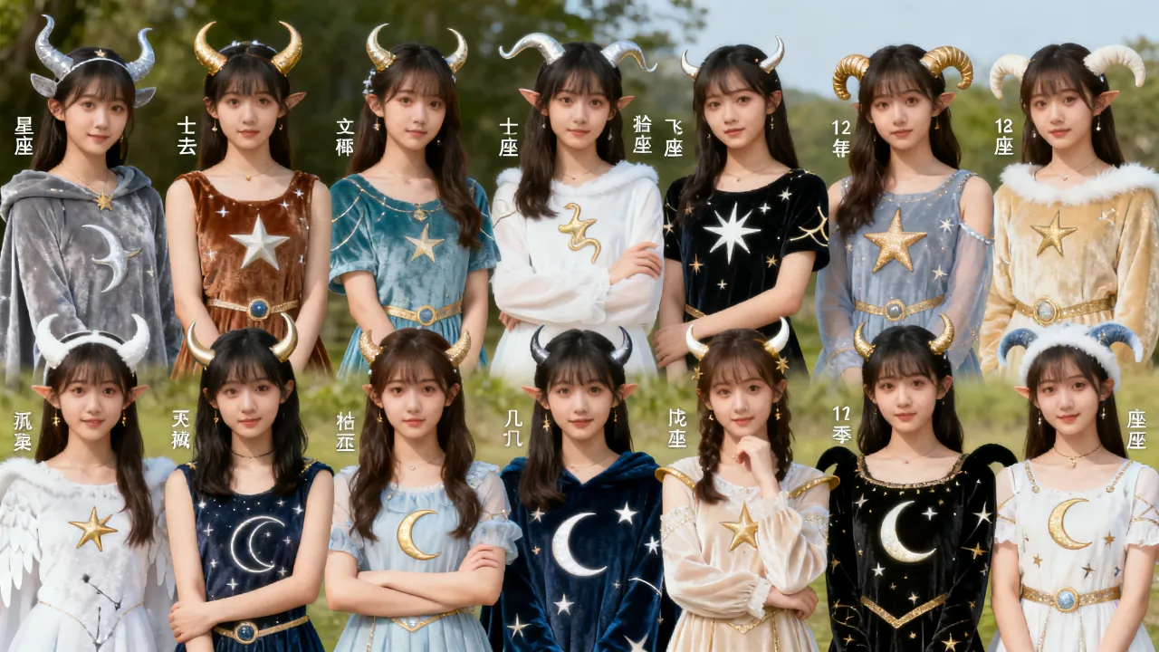 十二星座里谁最美?十二星座女生颜值排行谁最漂亮? 十二星座里谁最美?十二星座女生颜值排行谁最漂亮?