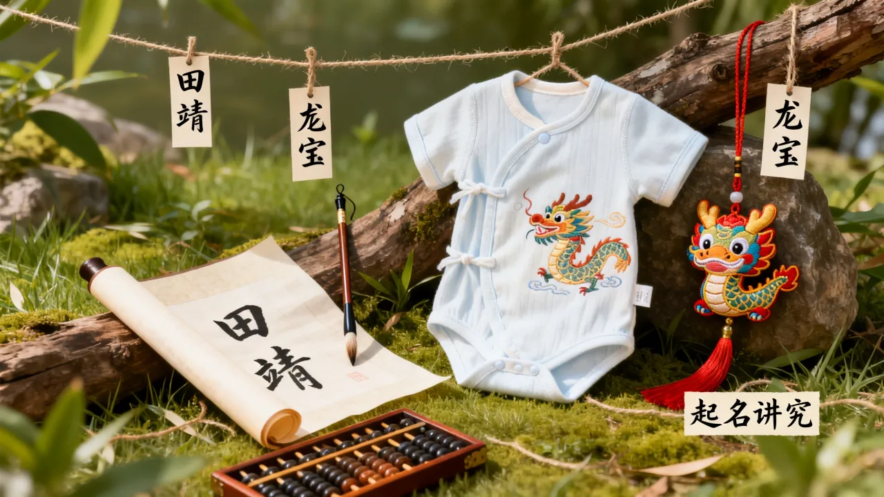 龙宝宝起名田靖怎样，这些讲究你留意了吗？