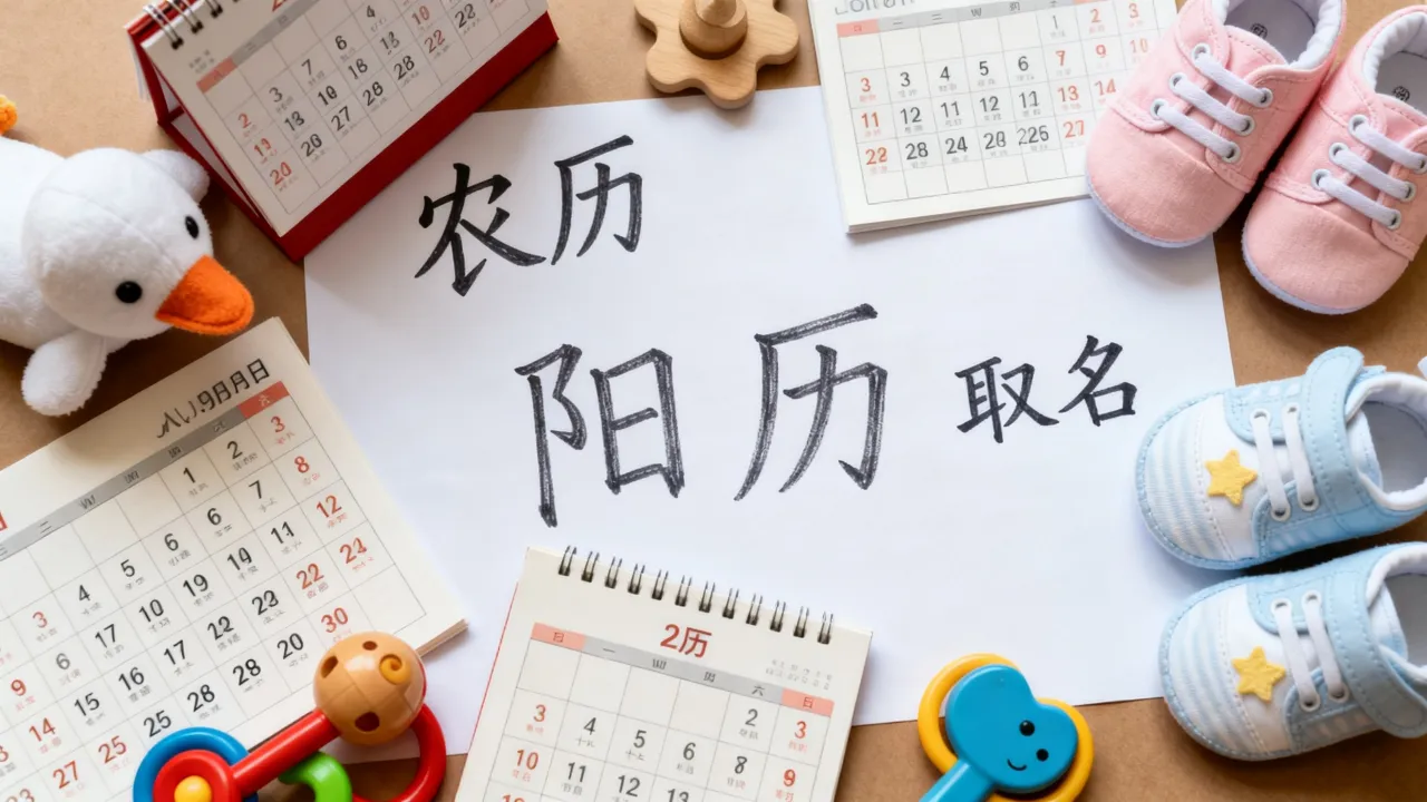 阴历名字好呢,孩子取名按农历算还是按阳历算? 阴历名字好呢,孩子取名按农历算还是按阳历算?