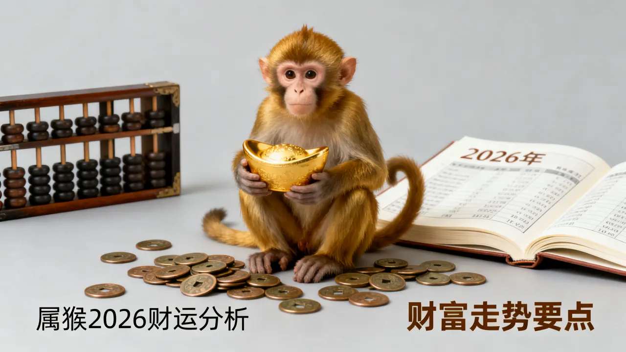 属猴2026财运如何?属猴人财富走势详解 属猴2026财运如何?属猴人财富走势详解