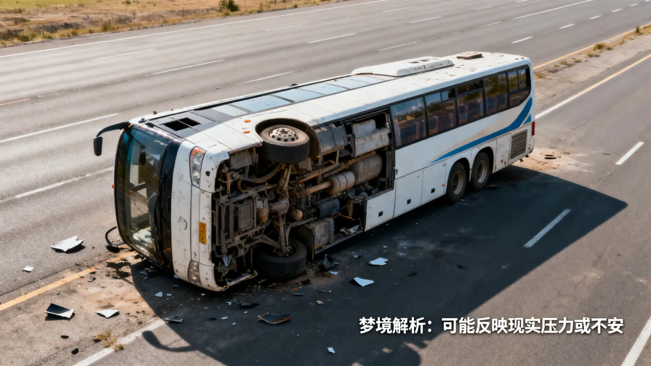 梦到了大客车翻车是不是好的征兆呢，梦见大客车翻车预示什么