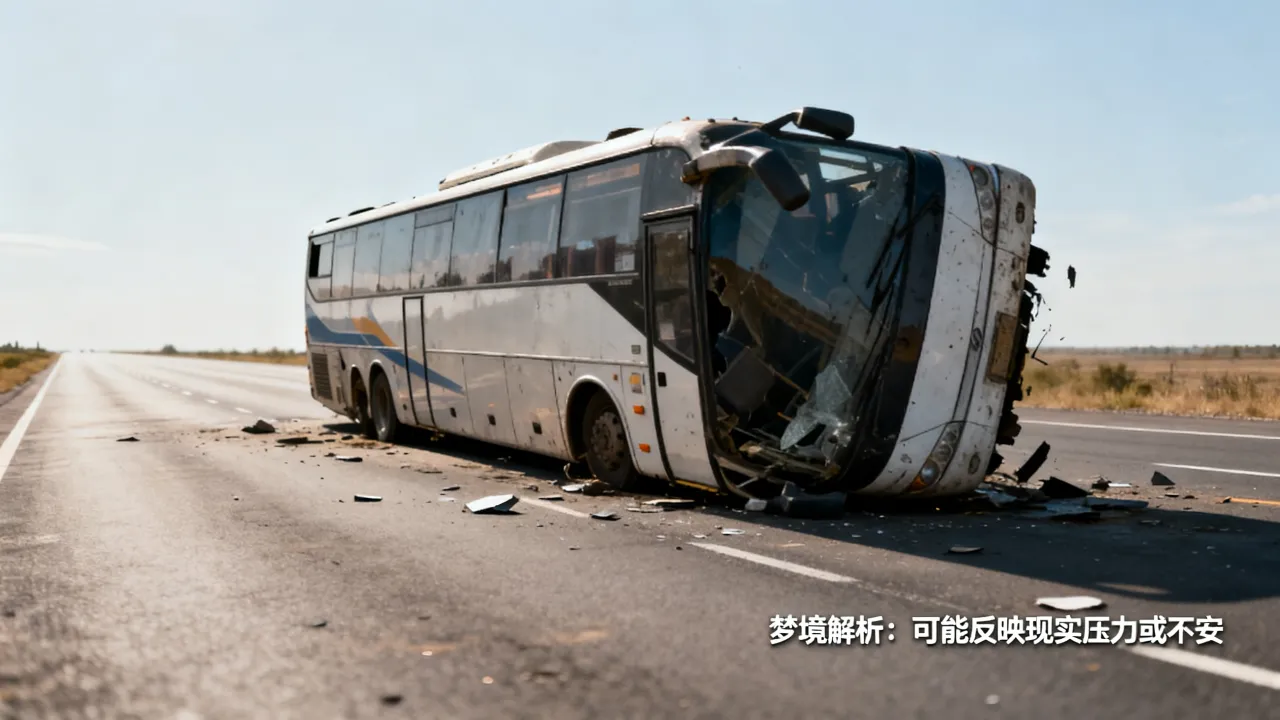 梦到了大客车翻车是不是好的征兆呢，梦见大客车翻车预示什么