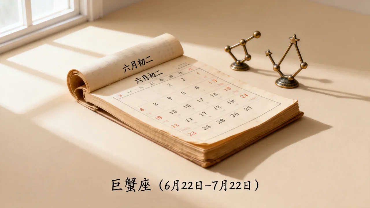 阴历6月2号是什么星座,农历六月初二出生是什么星座? 阴历6月2号是什么星座,农历六月初二出生是什么星座?