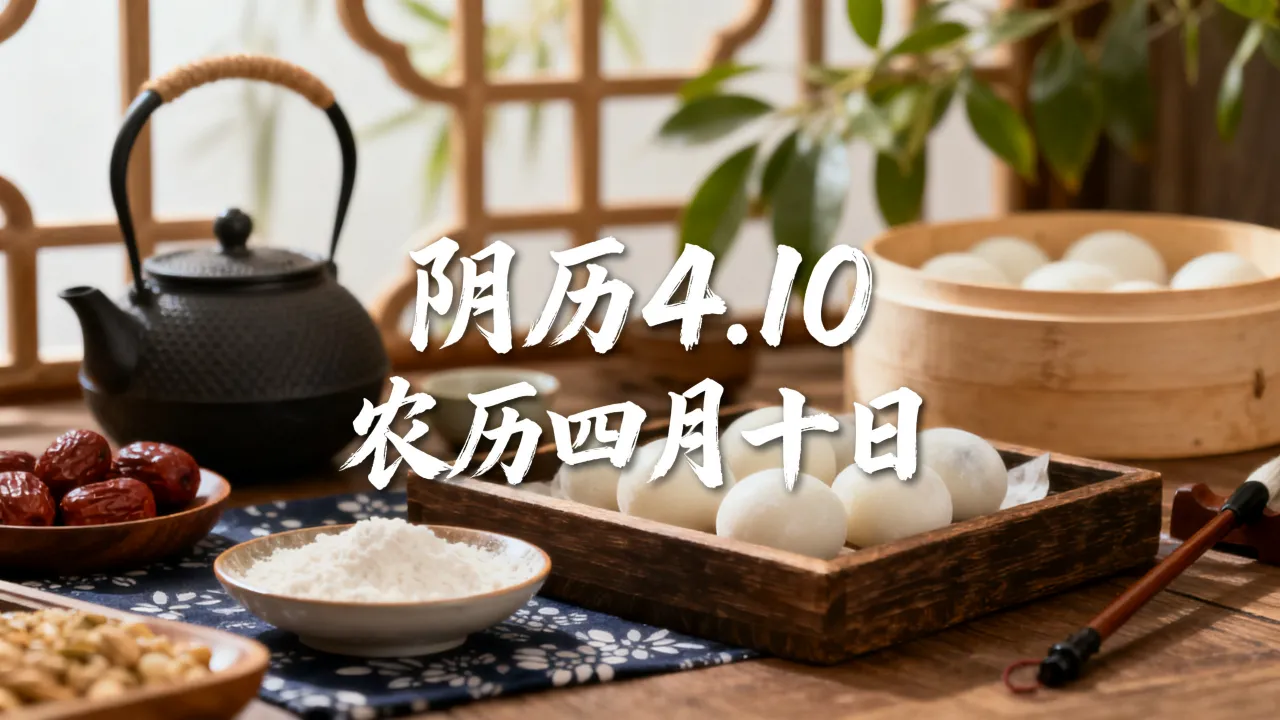 阴历4.10什么日子,农历四月十日是什么节日? 阴历4.10什么日子,农历四月十日是什么节日?