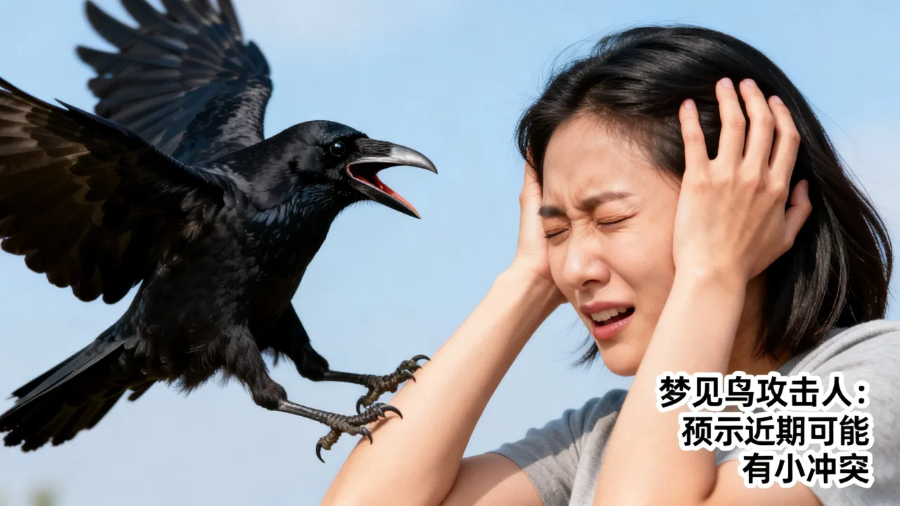 梦见鸟攻击人是什么预兆，周公解梦梦见鸟咬人有什么征兆？