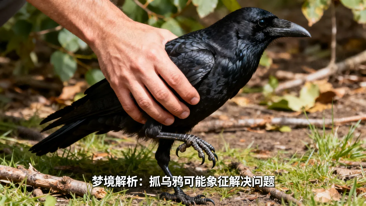 梦到抓乌鸦是啥意思，梦见抓乌鸦有什么预兆