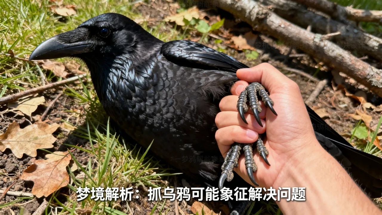 梦到抓乌鸦是啥意思，梦见抓乌鸦有什么预兆