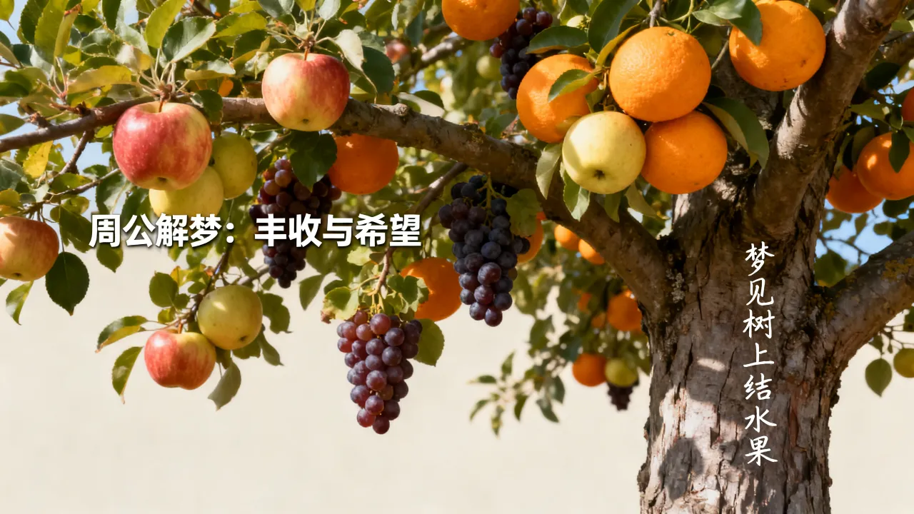 梦见树上结水果预示什么，周公解梦梦见树上结满水果是什么预兆？