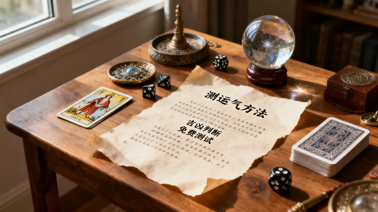 测运气怎么测吉凶？免费测运气吉凶最准方法是什么？