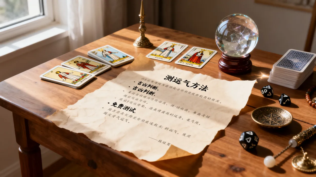 测运气怎么测吉凶？免费测运气吉凶最准方法是什么？