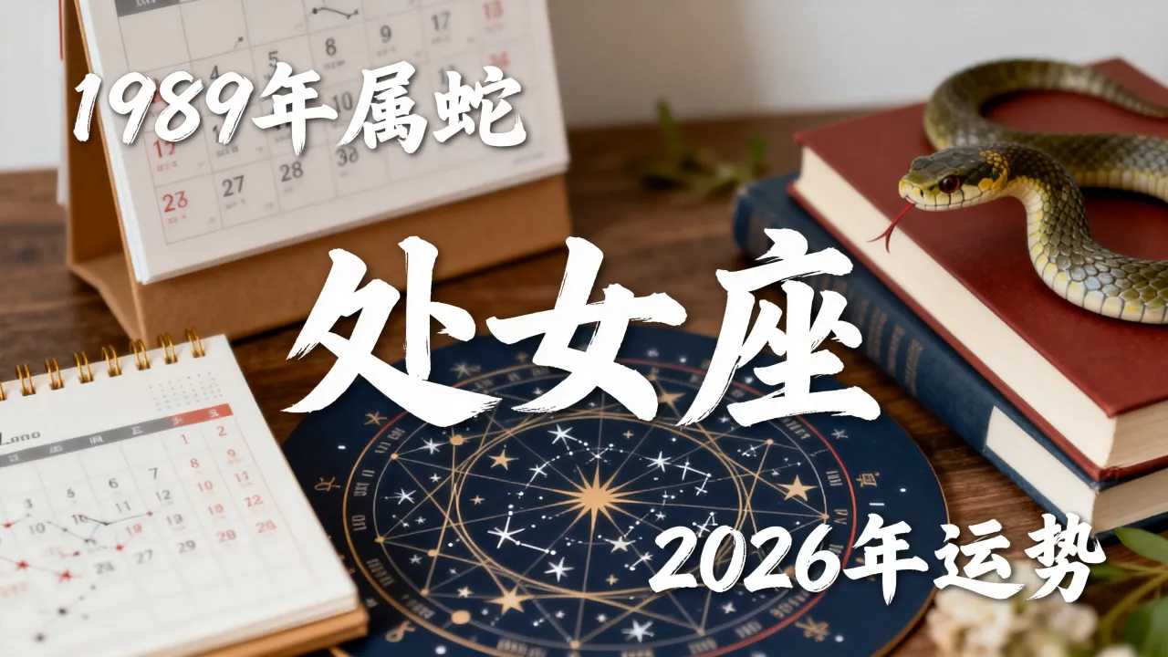 1989年属蛇处女座2026年运势如何？属蛇处女座全年运程详解