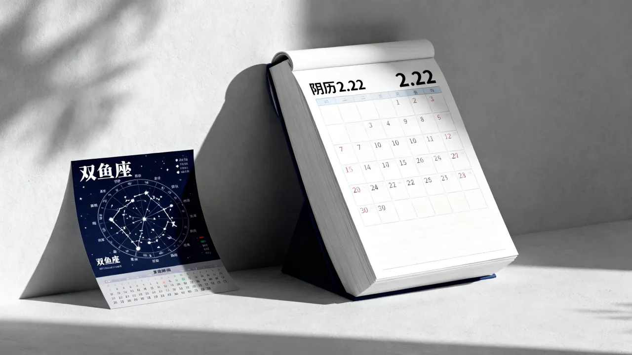 阴历2.22是什么星座,农历二月二十二星座查询 阴历2.22是什么星座,农历二月二十二星座查询