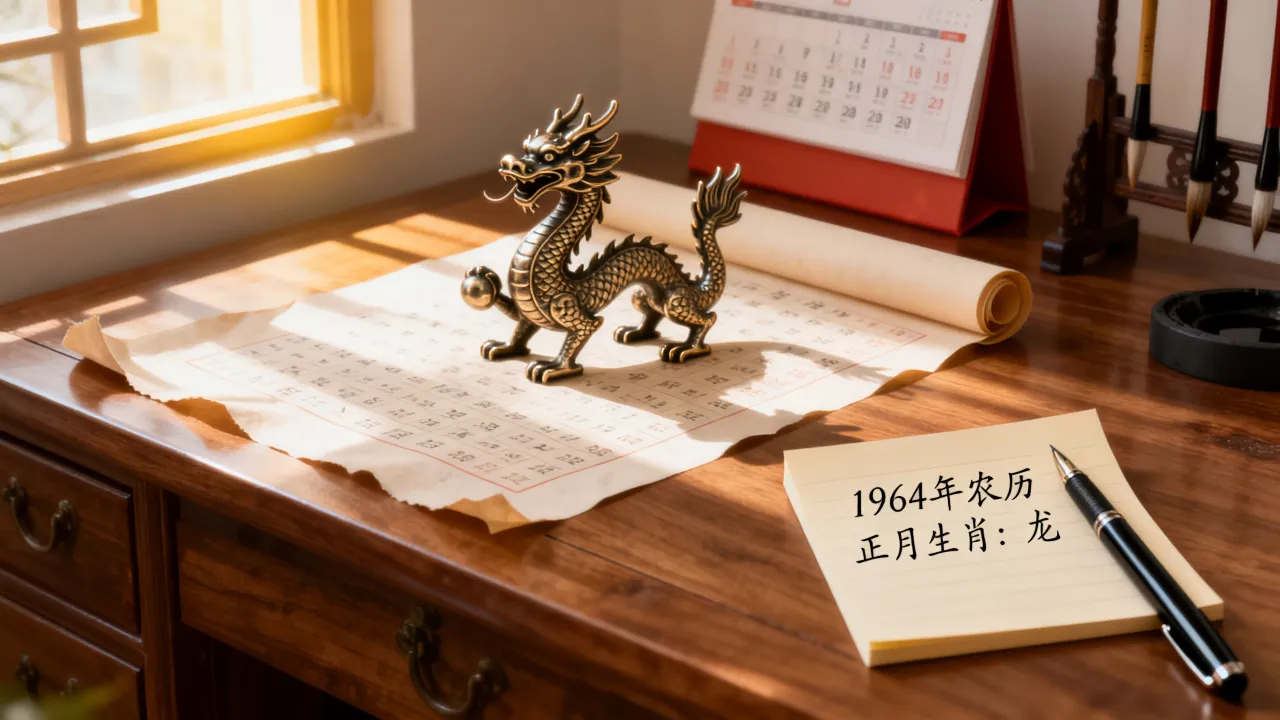 阴历1964年1月出生属龙吗,1964年农历正月生肖是什么 阴历1964年1月出生属龙吗,1964年农历正月生肖是什么