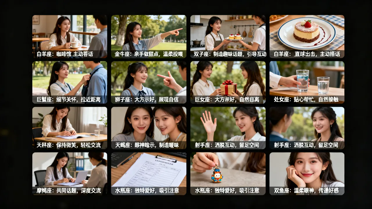 十二星座女怎么撩男生,十二星座女撩人技巧有哪些? 十二星座女怎么撩男生,十二星座女撩人技巧有哪些?