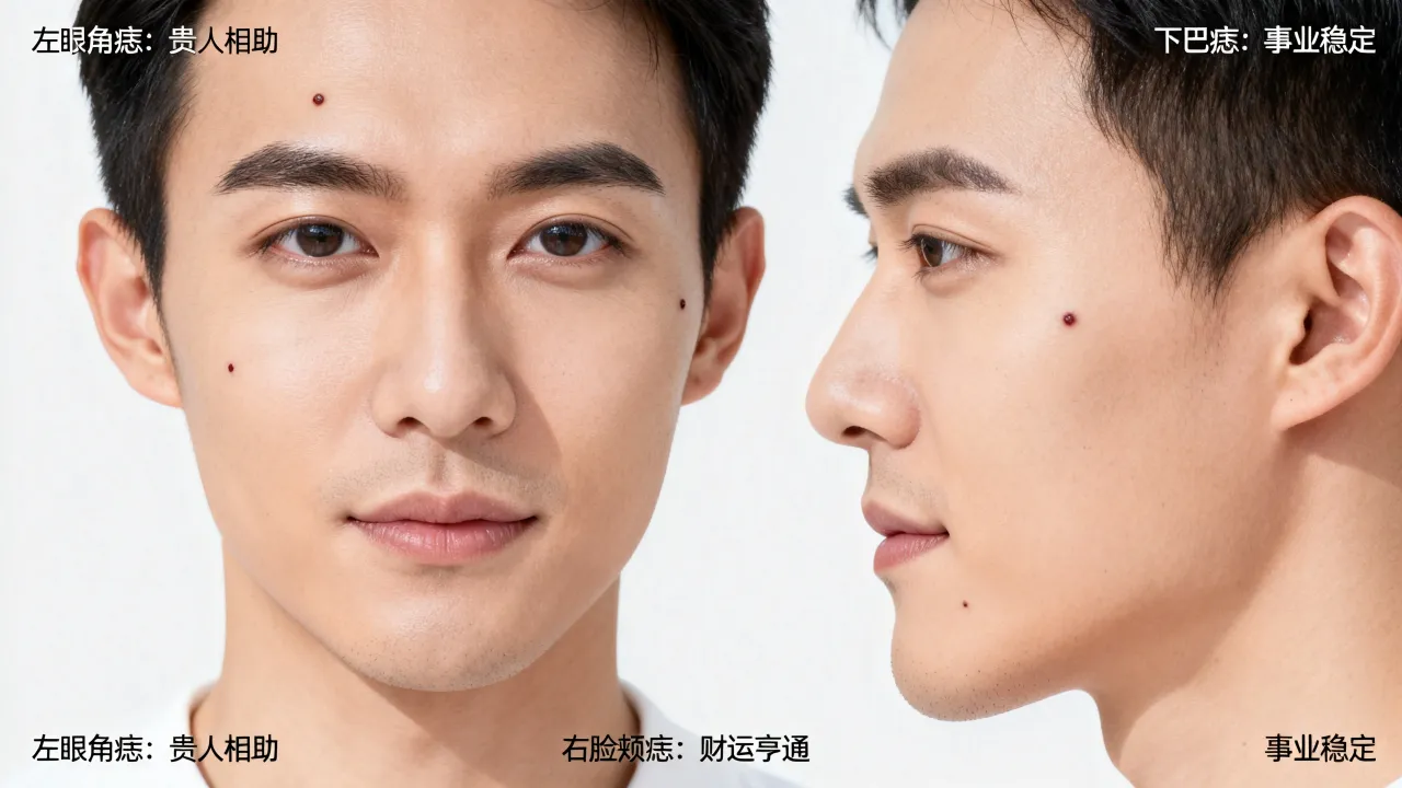 脸上痣的命运吉凶如何,脸上长痣的位置预示着什么? 脸上痣的命运吉凶如何,脸上长痣的位置预示着什么?