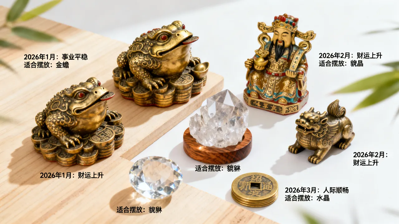 1986年属虎2026年每月运势如何？适合摆什么招财物件