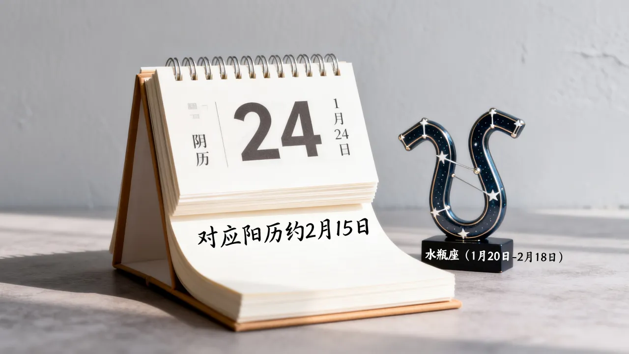 阴历1月24日是什么星座？阴历1月24号属于哪个星座
