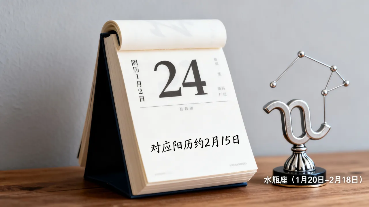 阴历1月24日是什么星座？阴历1月24号属于哪个星座