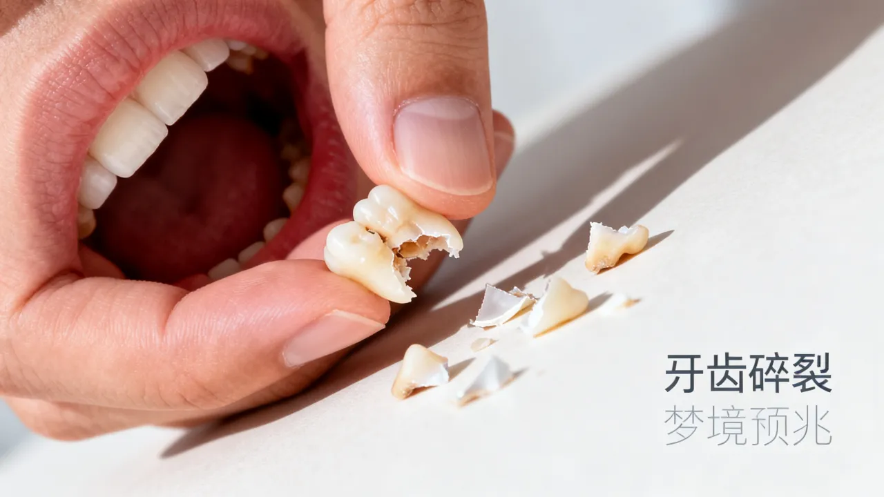 梦见自己的牙齿碎了代表着什么，梦见牙齿碎了一颗是什么预兆？