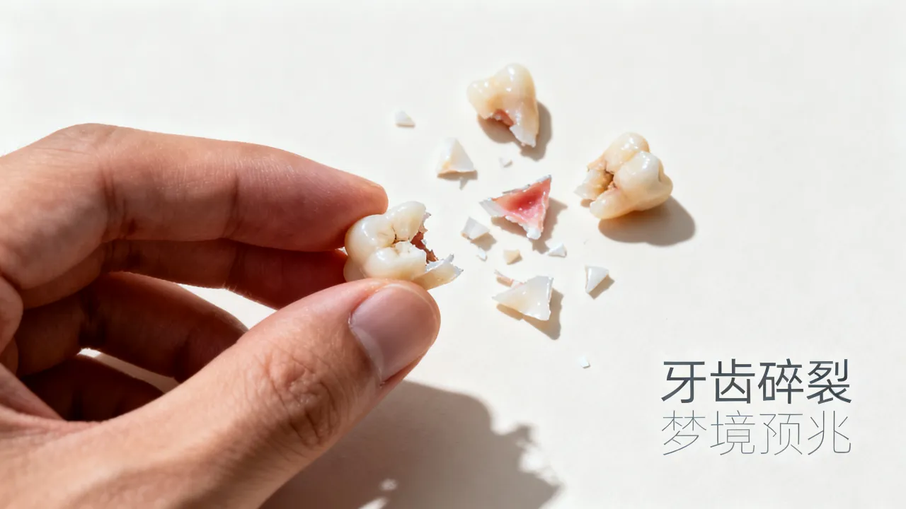 梦见自己的牙齿碎了代表着什么，梦见牙齿碎了一颗是什么预兆？