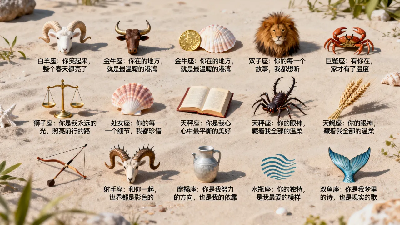 哪一句话能感动十二星座,一句话感动十二星座的暖心文案是什么 哪一句话能感动十二星座,一句话感动十二星座的暖心文案是什么