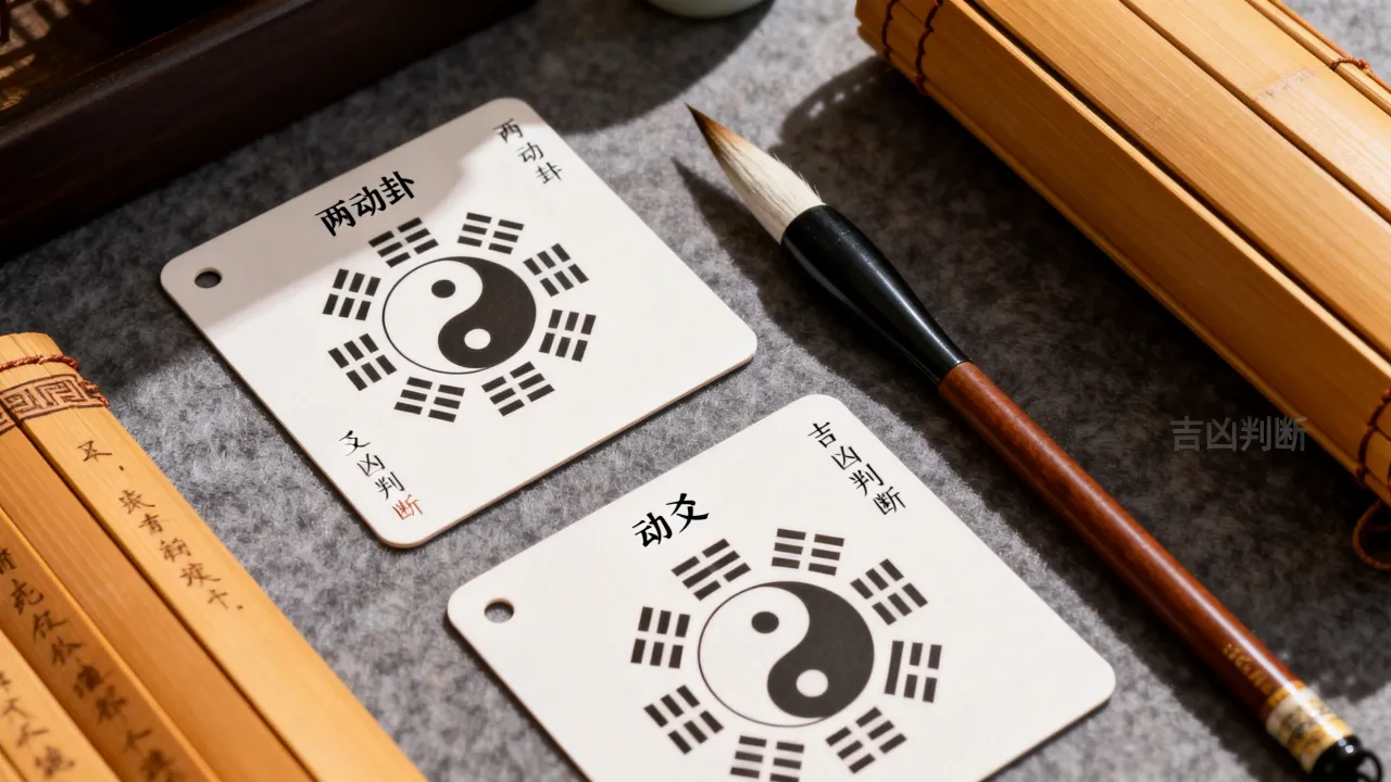 两动卦怎么看吉凶，两动爻卦象吉凶如何判断