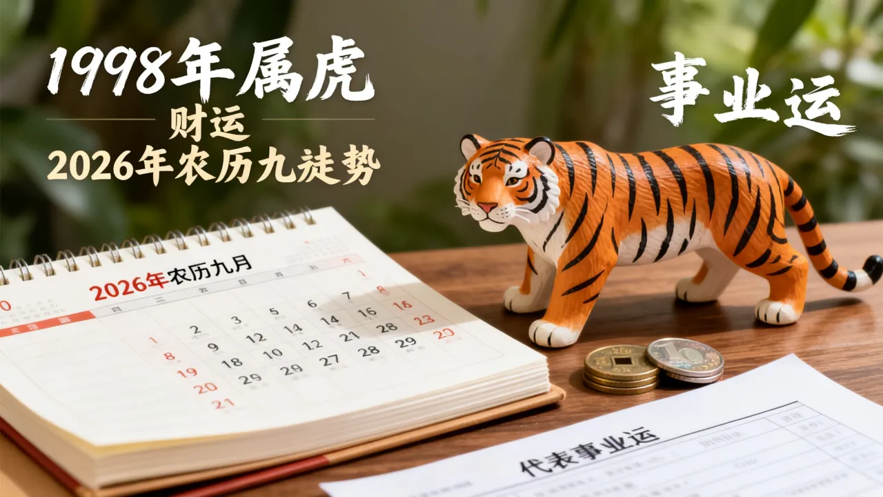 1998年属虎人2026年农历九月运势如何,属虎九月财运和事业运好吗? 1998年属虎人2026年农历九月运势如何,属虎九月财运和事业运好吗?
