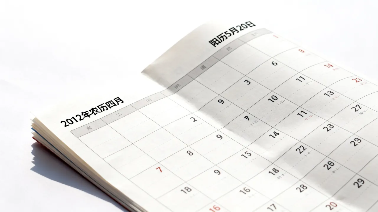 2012年阴历4月是几月几日?农历四月对应的阳历日期查询 2012年阴历4月是几月几日?农历四月对应的阳历日期查询