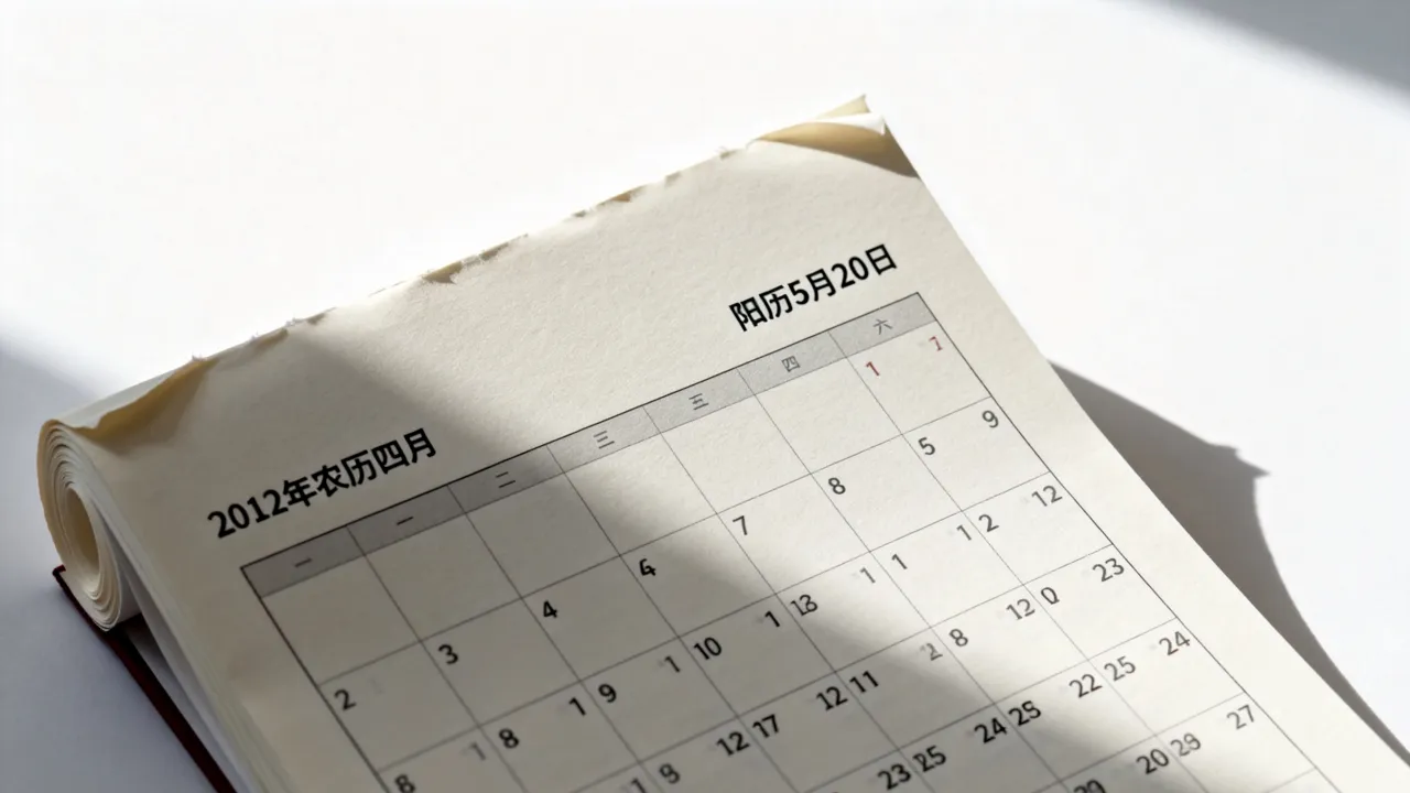 2012年阴历4月是几月几日?农历四月对应的阳历日期查询 2012年阴历4月是几月几日?农历四月对应的阳历日期查询