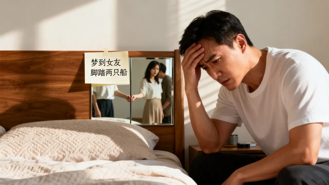 梦到女友脚踏两只船啥意思,周公解梦梦见女朋友出轨预示什么 梦到女友脚踏两只船啥意思,周公解梦梦见女朋友出轨预示什么