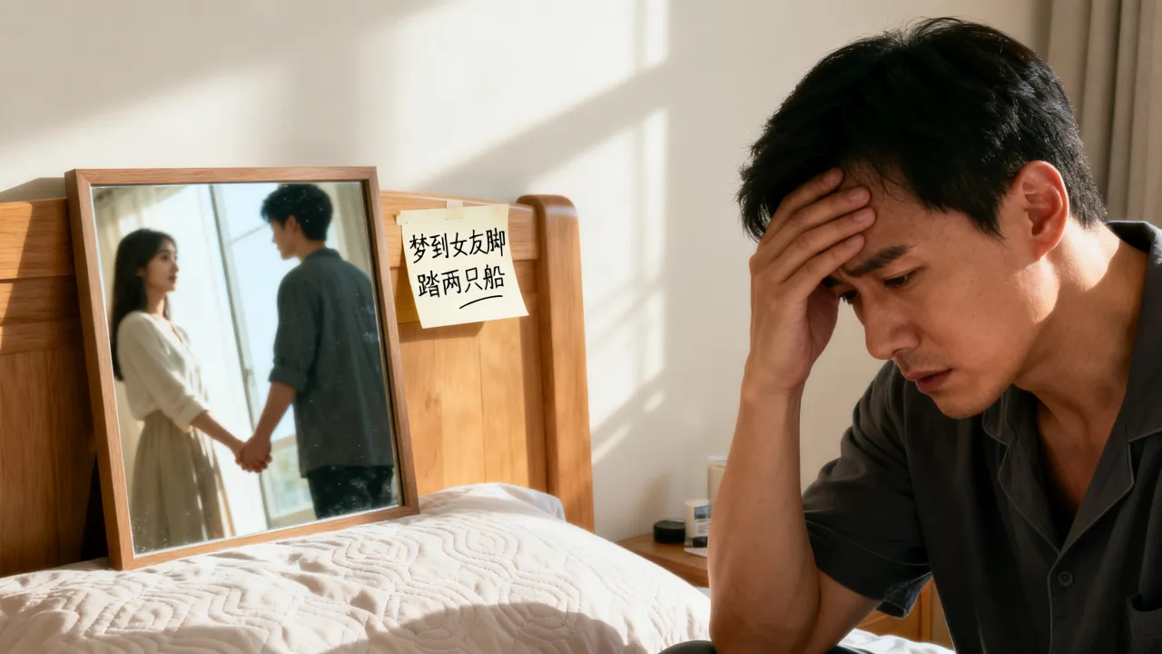 梦到女友脚踏两只船啥意思,周公解梦梦见女朋友出轨预示什么 梦到女友脚踏两只船啥意思,周公解梦梦见女朋友出轨预示什么