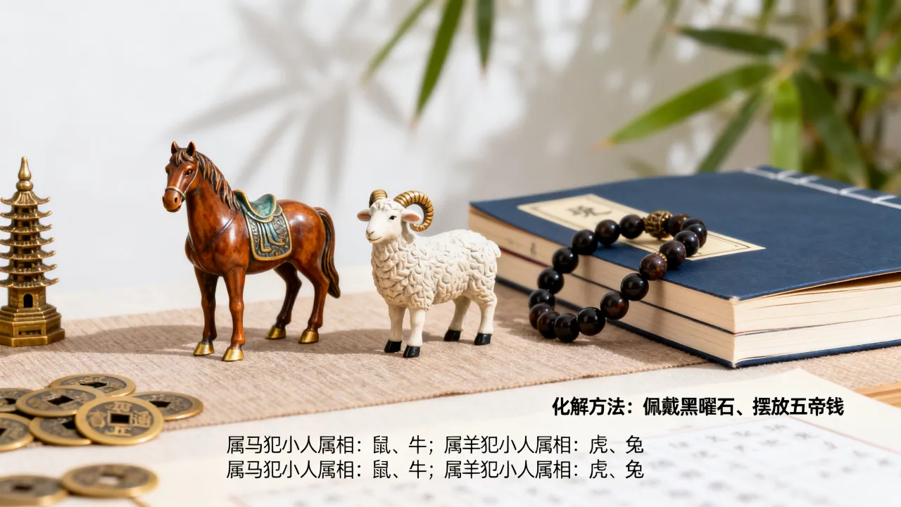 属马和属羊的小人属相是什么，犯小人的生肖怎么化解