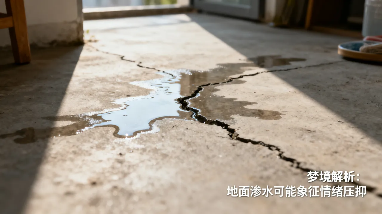 梦见地面渗水代表着什么?梦见地面渗水是啥预兆 梦见地面渗水代表着什么?梦见地面渗水是啥预兆